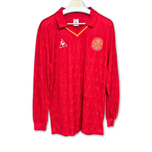Camiseta España 1988-1990 Local Manga Larga - Dorsal 2