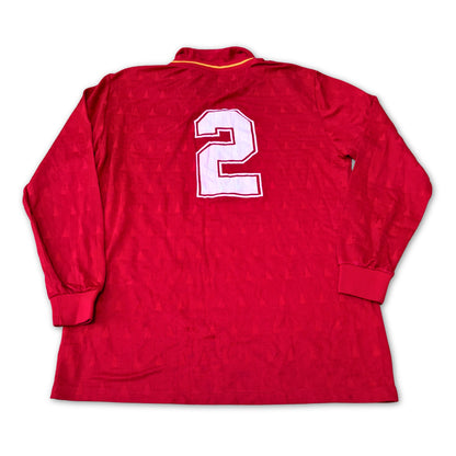 Camiseta España 1988-1990 Local Manga Larga - Dorsal 2