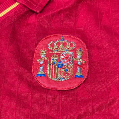 Camiseta España 1988-1990 Local Manga Larga - Dorsal 2