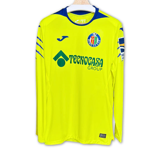 camiseta getafe 2019 2020 joma tercera manga larga futbol amarillo