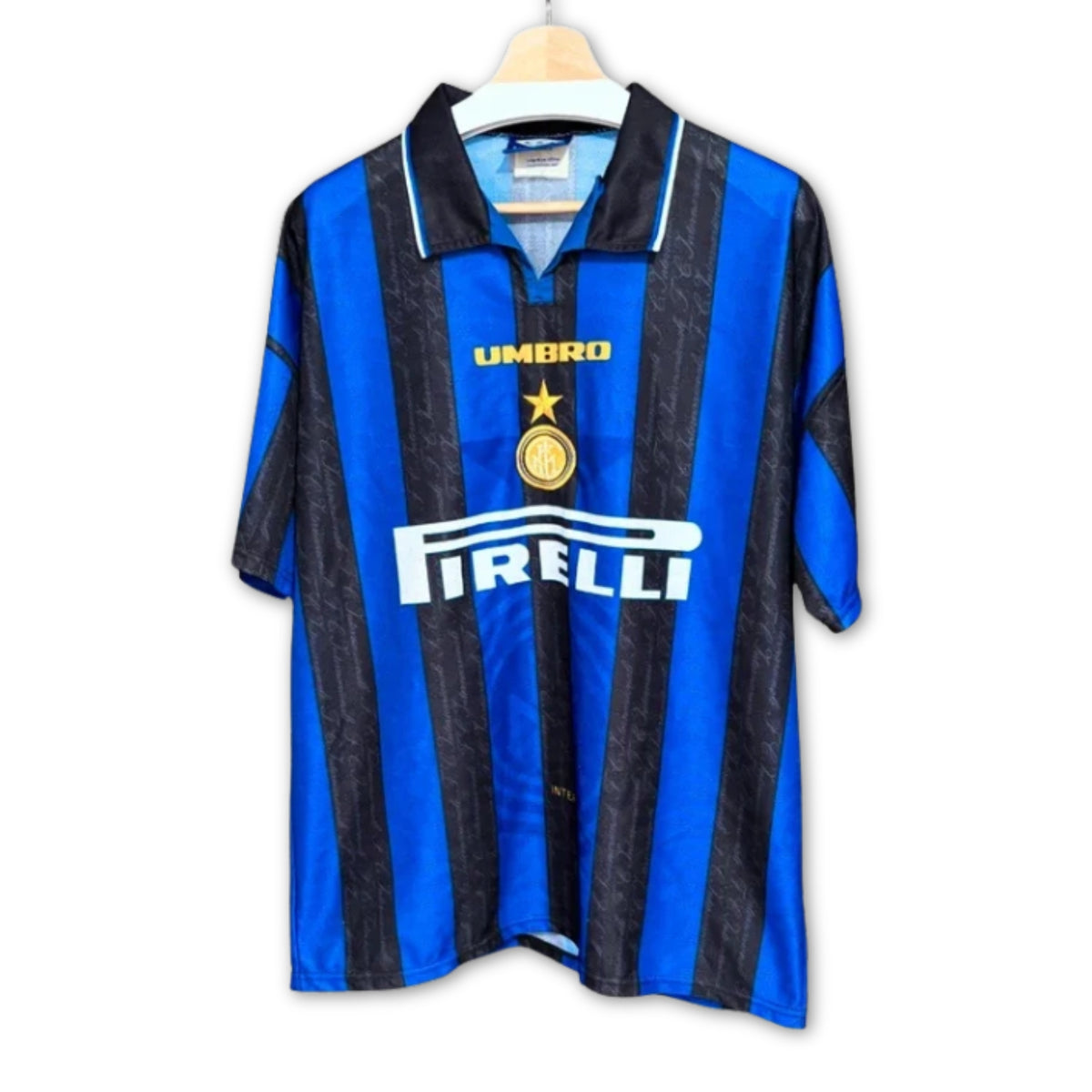camiseta inter milan umbro 1996 1997 local home jersey interazionale shirt football