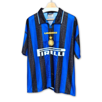 camiseta inter milan umbro 1996 1997 local home jersey interazionale shirt football