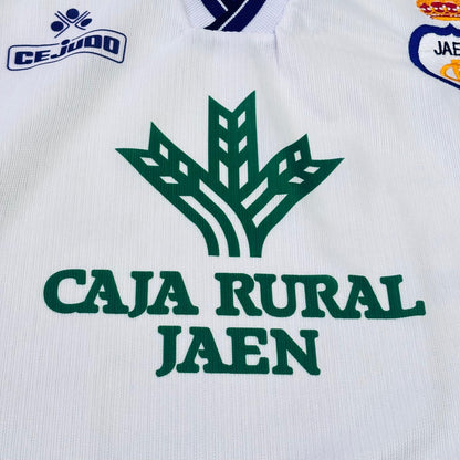 Camiseta de fútbol vintage Real Jaén 2001-2002 local Cejudo