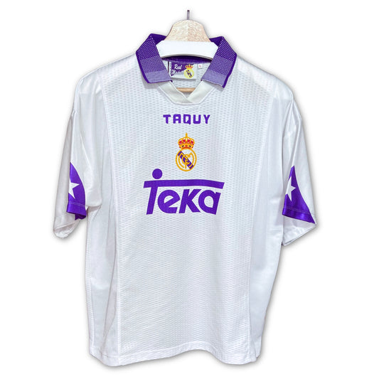 Camiseta Real Madrid 1997-1998 Local #8 Mijatović