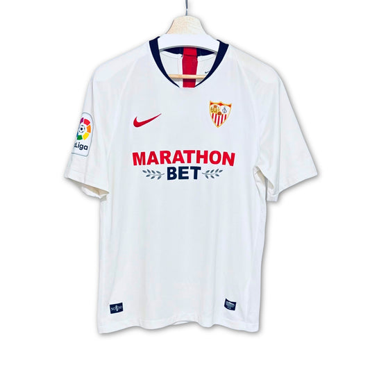 Sevilla 2019-2020 Home Jersey - #5 L. Ocampos
