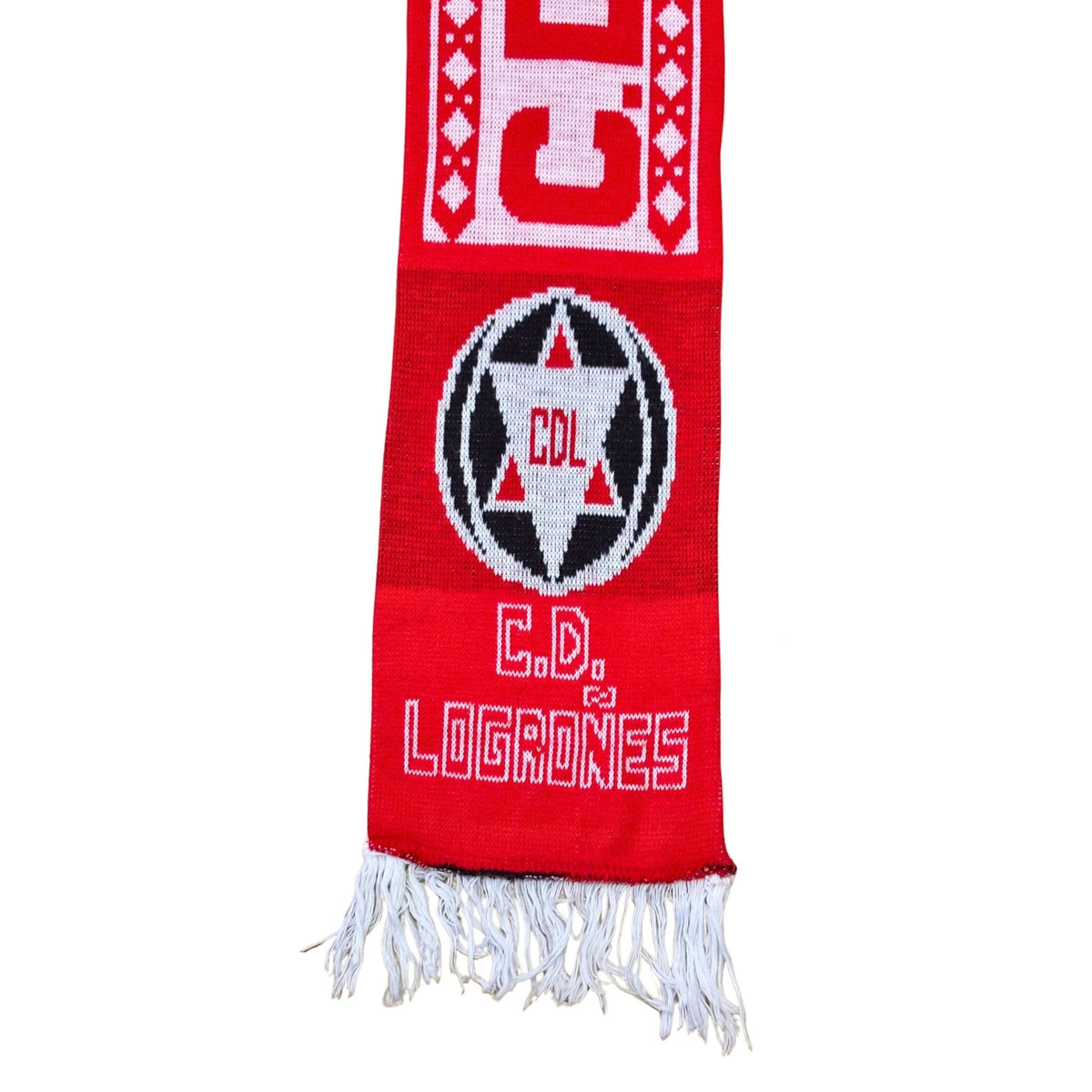 Bufanda CD Logroñes - vintage doble cara