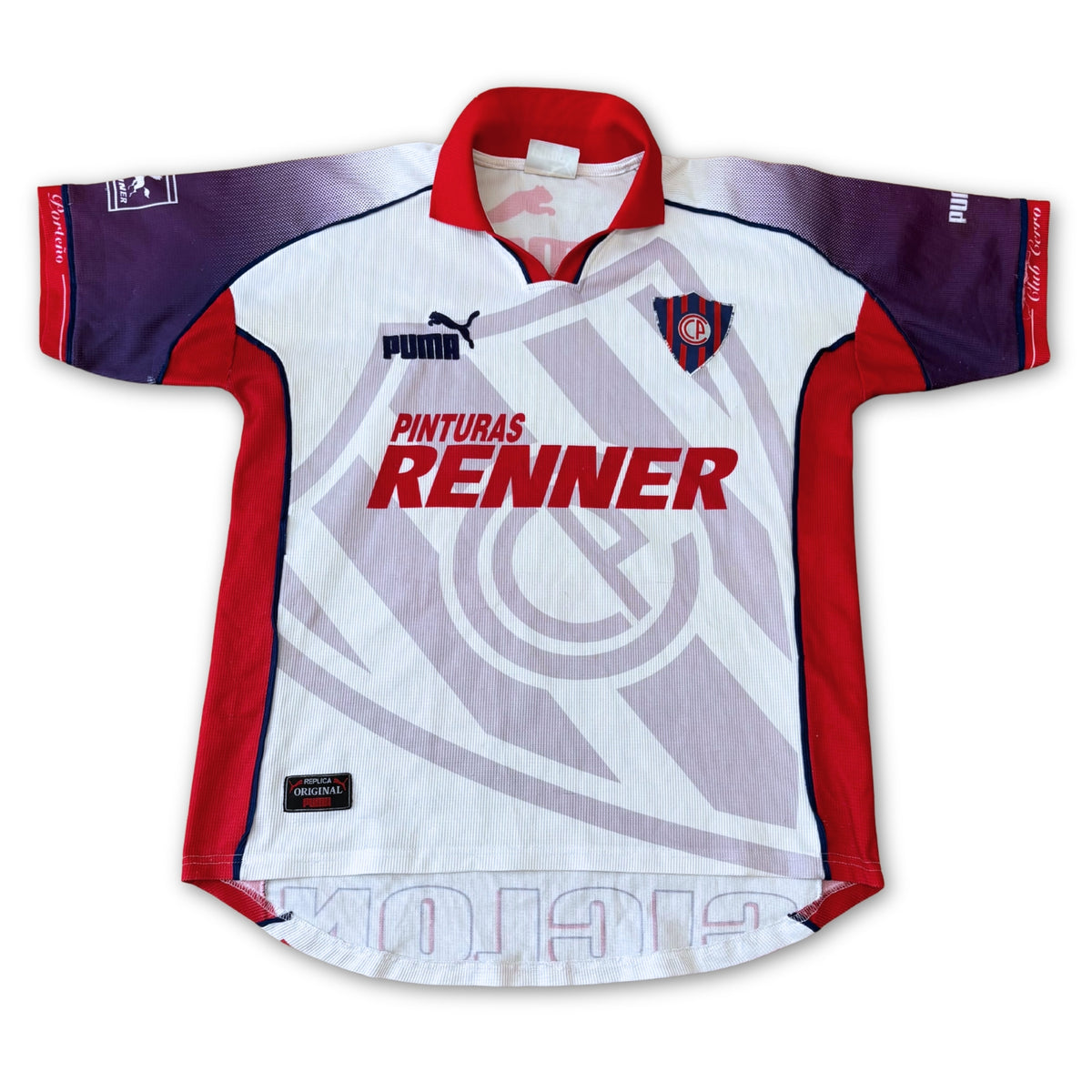 Camiseta Cerro Porteño 1999 Visitante