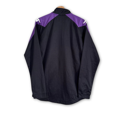 Chaqueta de fútbol CD Guadalajara Kappa negra y morada