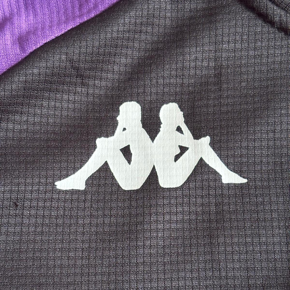 Chaqueta de fútbol CD Guadalajara Kappa negra y morada