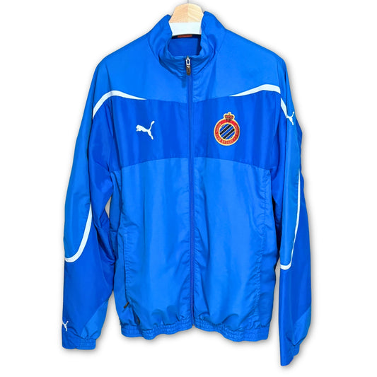 Chaqueta de fútbol de entrenamiento Club Brujas 2010-2011 Puma azul