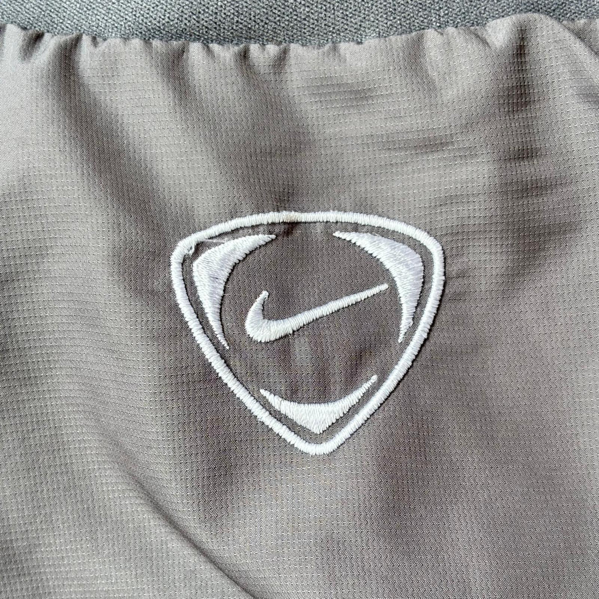 Chaqueta de fútbol Valencia CF 2006-2007 Nike gris y naranja
