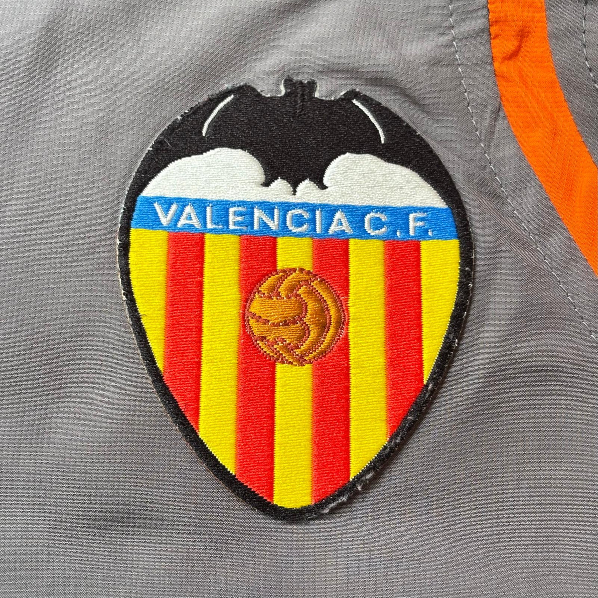 Chaqueta de fútbol Valencia CF 2006-2007 Nike gris y naranja