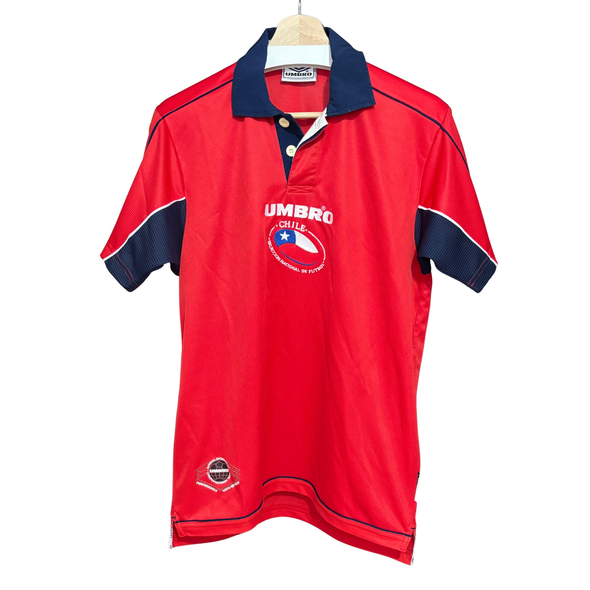 Chile 2000 Umbro Home Shirt / Camiseta de la selección de Chile 2000 local