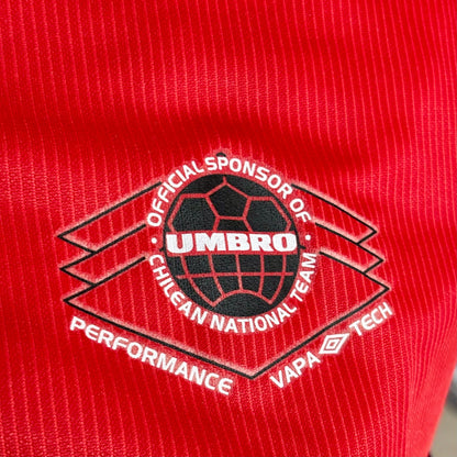 Chile 2000 Umbro Home Shirt / Camiseta de fútbol selección Chile 2000 local original