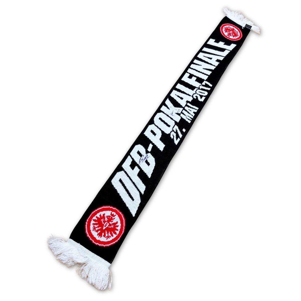 Bufanda Eintracht Frankfurt 2017 firmada