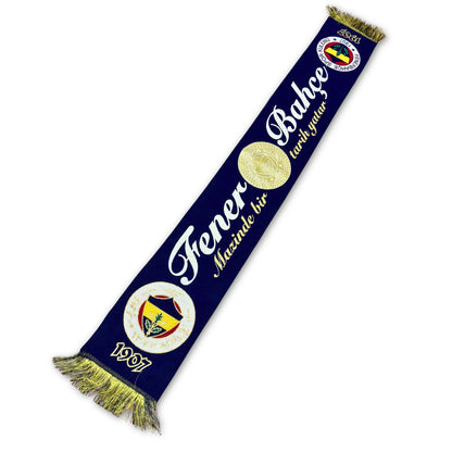 Bufanda de fútbol Fenerbahçe 1907 azul marino