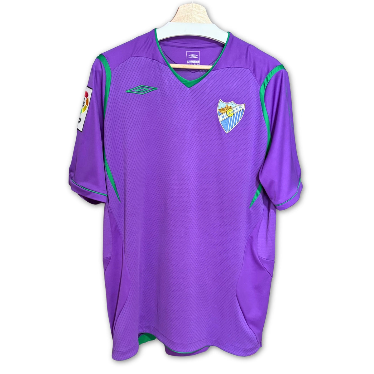 Camiseta de fútbol Málaga CF 2008-2010 visitante Umbro
