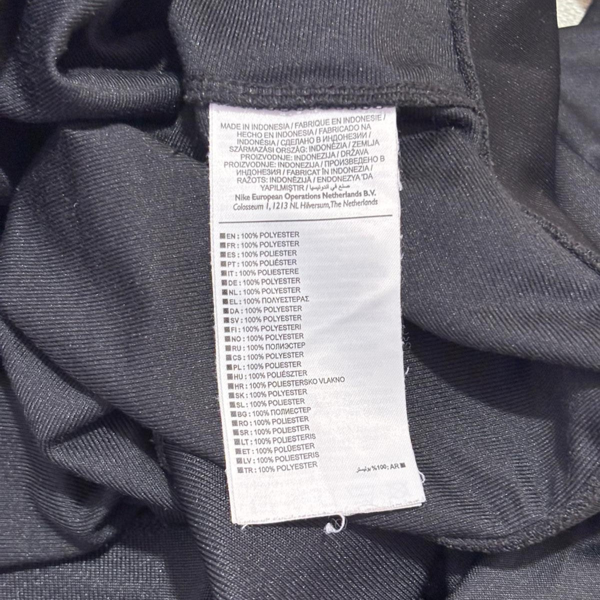 Chaqueta de fútbol de entrenamiento Málaga CF Nike negra