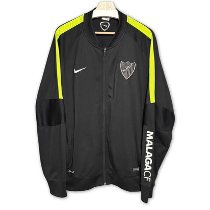 Chaqueta de fútbol de entrenamiento Málaga CF Nike negra