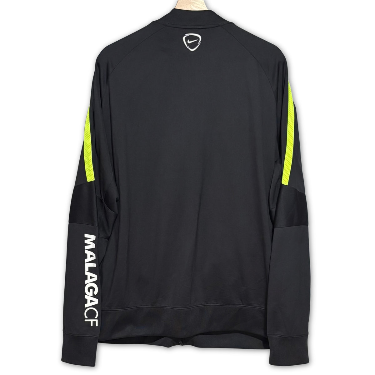 Chaqueta de fútbol de entrenamiento Málaga CF Nike negra