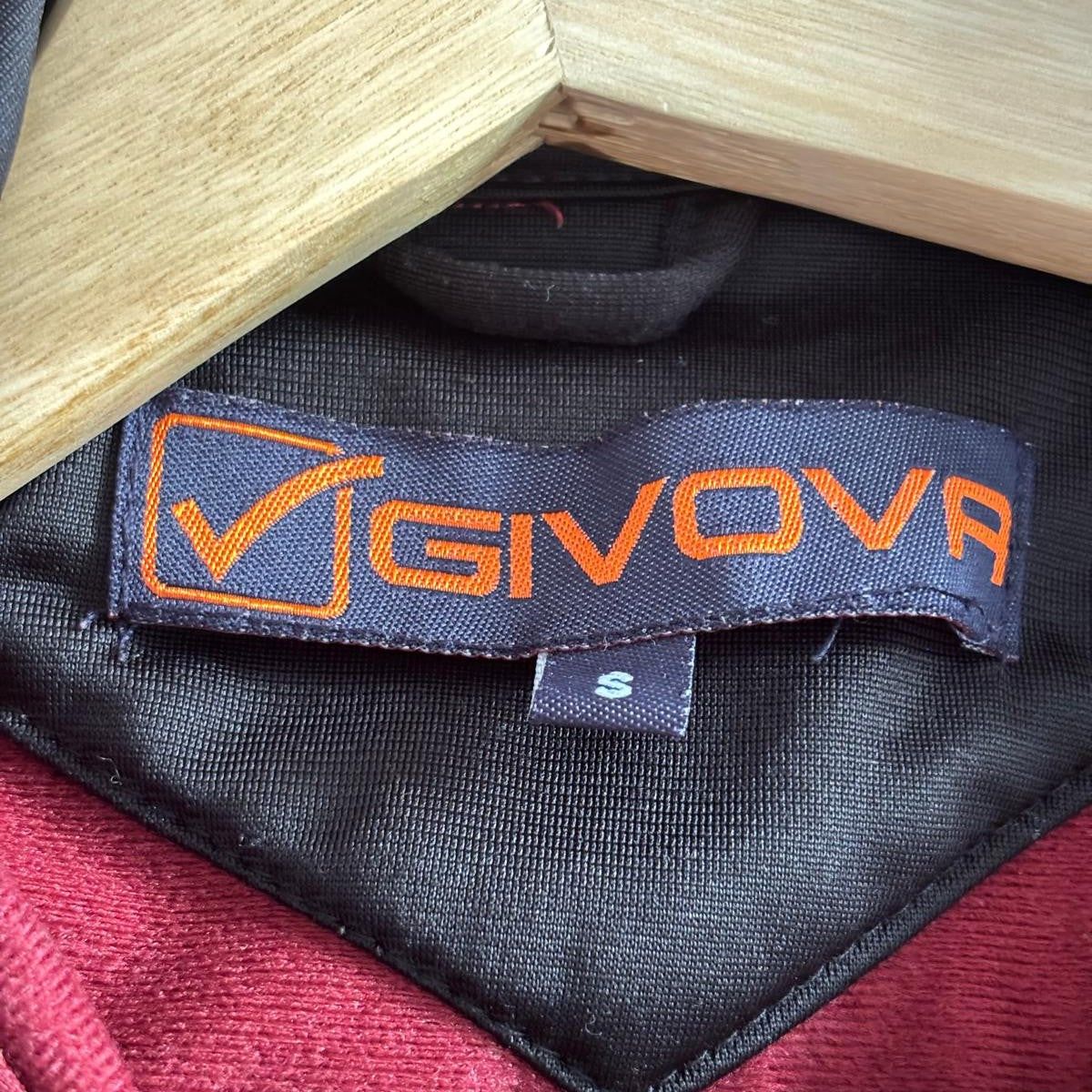 Chaqueta de fútbol Salernitana 2015-2016 Givova granate