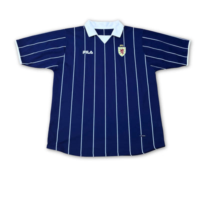 Camiseta de fútbol vintage selección de Escocia 2002-2003 local Fila