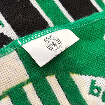 Bufanda Sporting CP - Oficial Franjas Verde Blanco