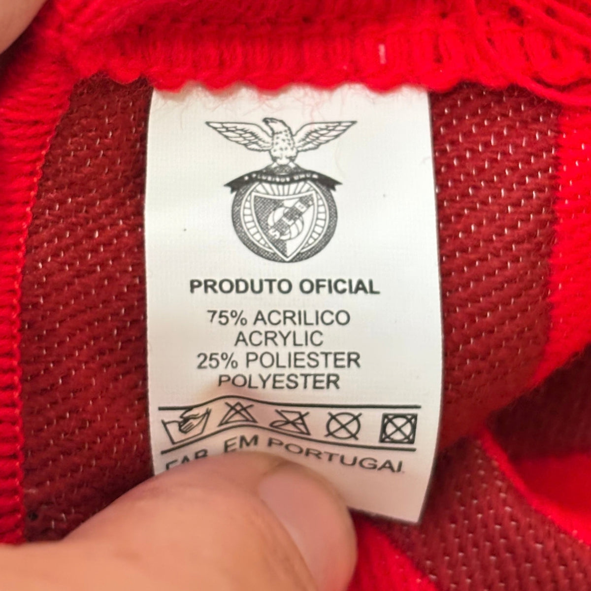 Bufanda SL Benfica - #pelobenfica