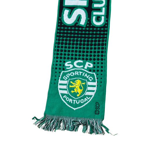 Bufanda Sporting Clube - colores degradados