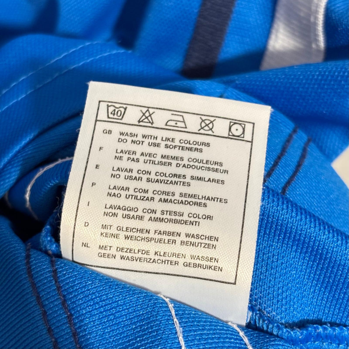 Camiseta de fútbol vintage Napoli 1997-1998 local Nike