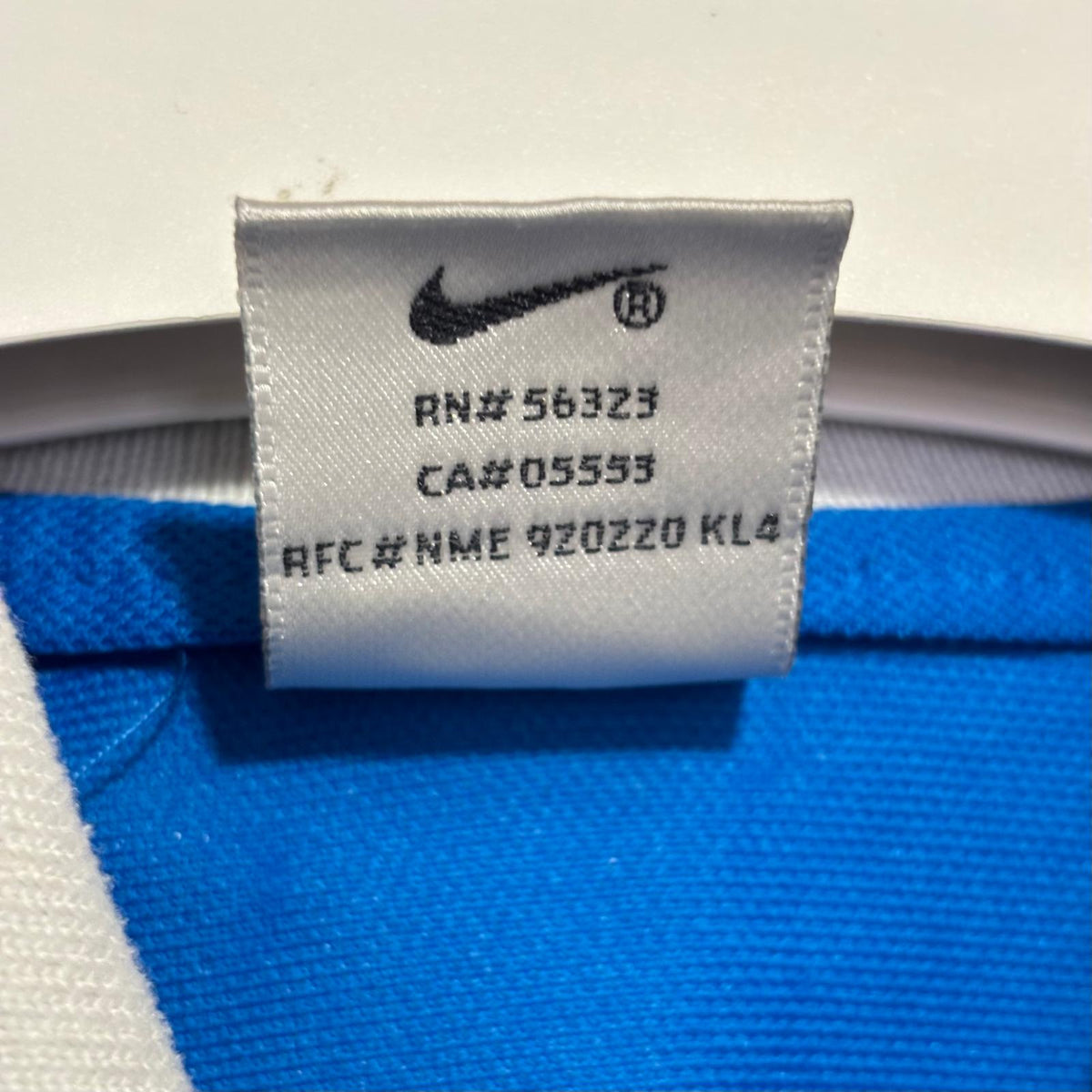 Camiseta de fútbol vintage Napoli 1997-1998 local Nike
