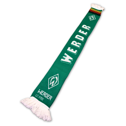 Bufanda de fútbol vintage Werder Bremen años 2000 bandera